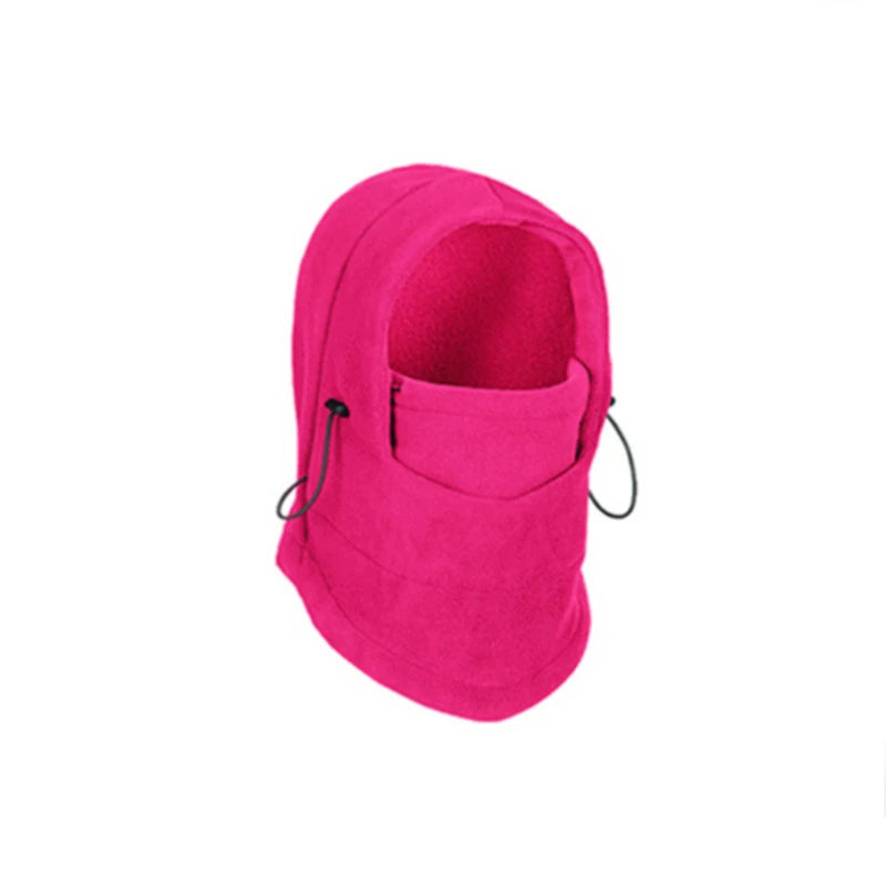 Winter Thermal Fleece Balaclava Men Hat Neck Warmer Hiking Scarf Waterproof Hunting Cycling Hat Hooded Neck Snowboard Face Mask