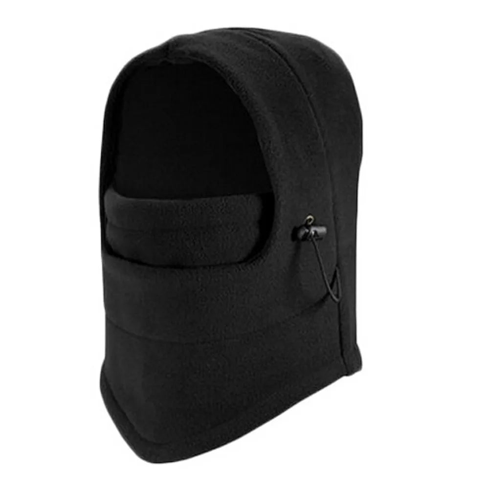 Winter Thermal Fleece Balaclava Men Hat Neck Warmer Hiking Scarf Waterproof Hunting Cycling Hat Hooded Neck Snowboard Face Mask